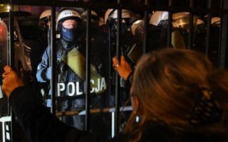 Riot Police Deployed in Poland During Constitutional Court Stand-Off