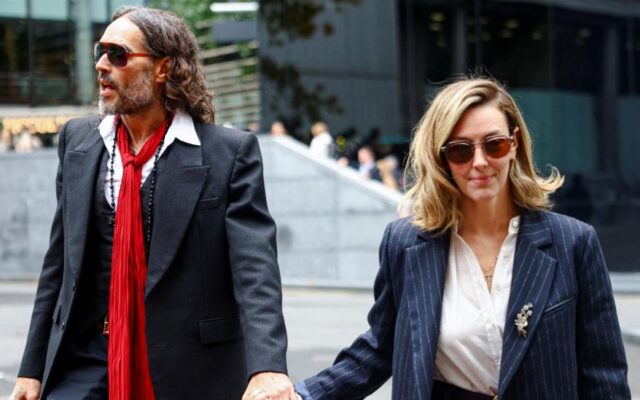 Russell Brand’s Wife Defends Him in Court as Rape Trial Continues