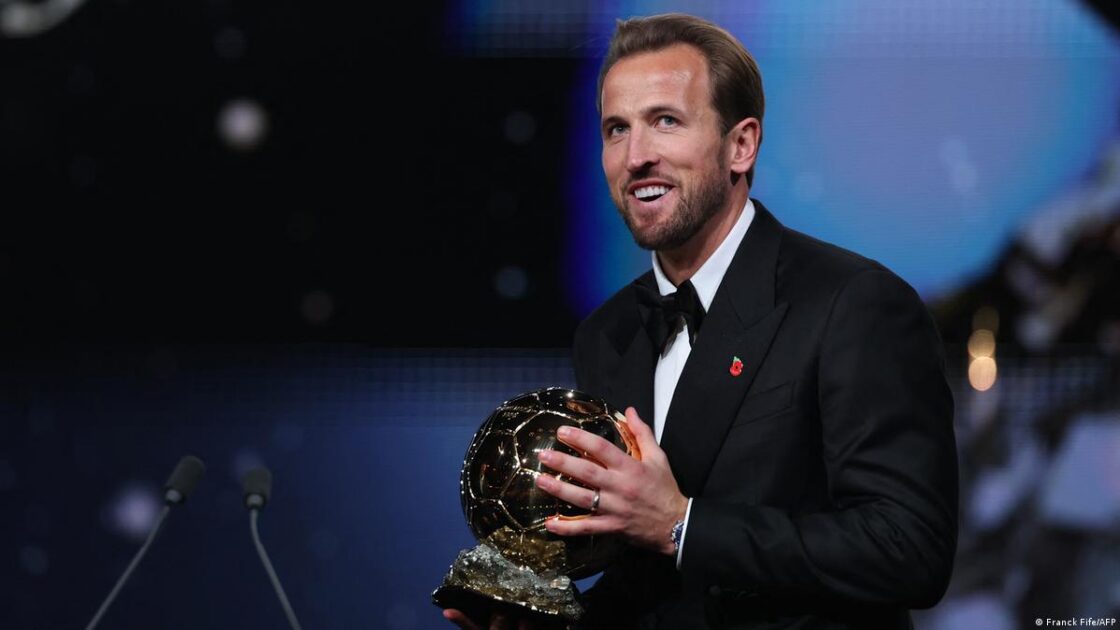 Harry Kane Wins Ballon d’Or as First Englishman Since 2001