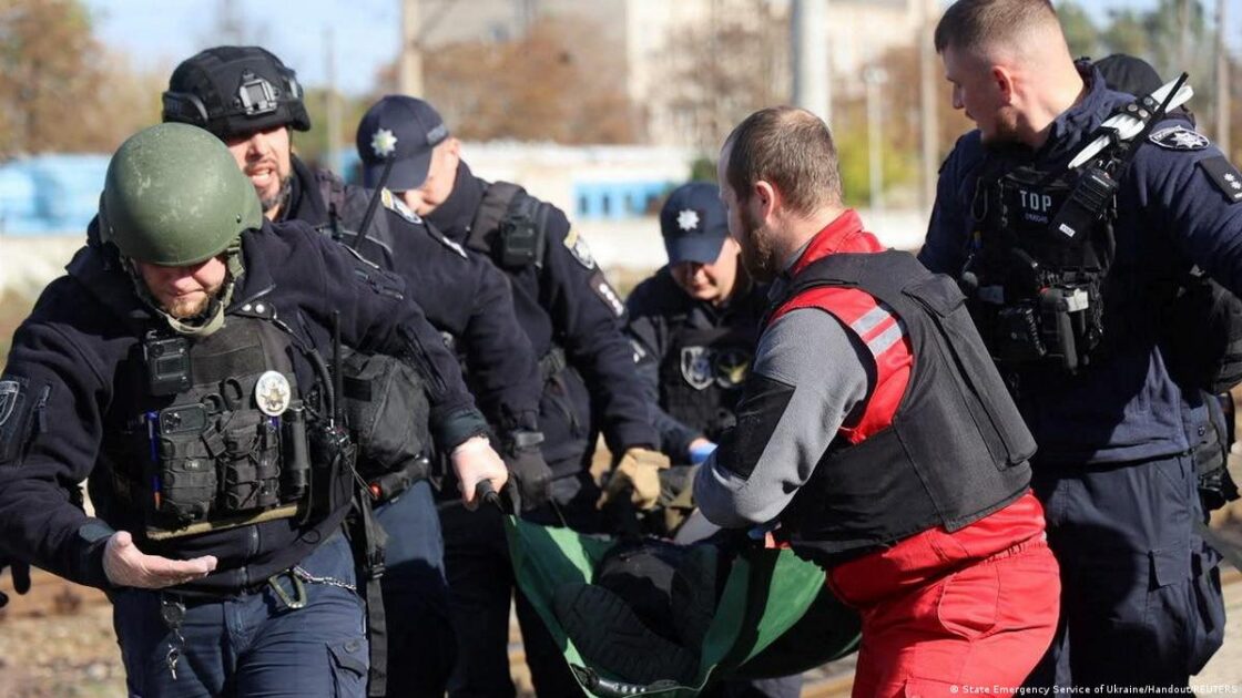 Russian Drone Strike on Dnipro Train Station Kills 14