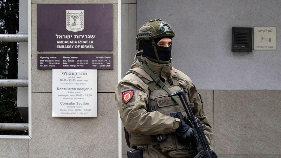 Serbian Police Shoot Attacker Outside Israeli Embassy