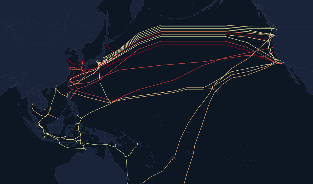 China Pacific Cable Surveying Raises Big Tech Security Risks