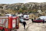 Rock Collapse in Turkey Cappadocia Kills Two Tourists
