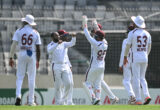 Bangladesh Collapses After Shadman Century in First Test