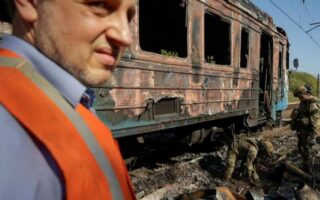Russian Drone Strike on Dnipro Railway Station Kills 14