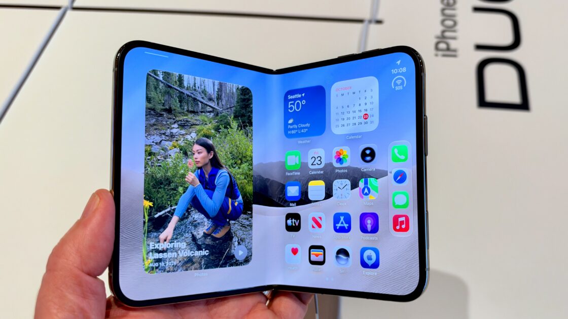 Hands-On With the Apple iPhone Duo Foldable Phone