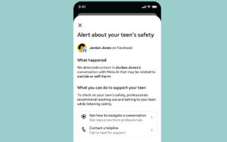Meta Alerts Parents to Teen Self-Harm Searches on Facebook